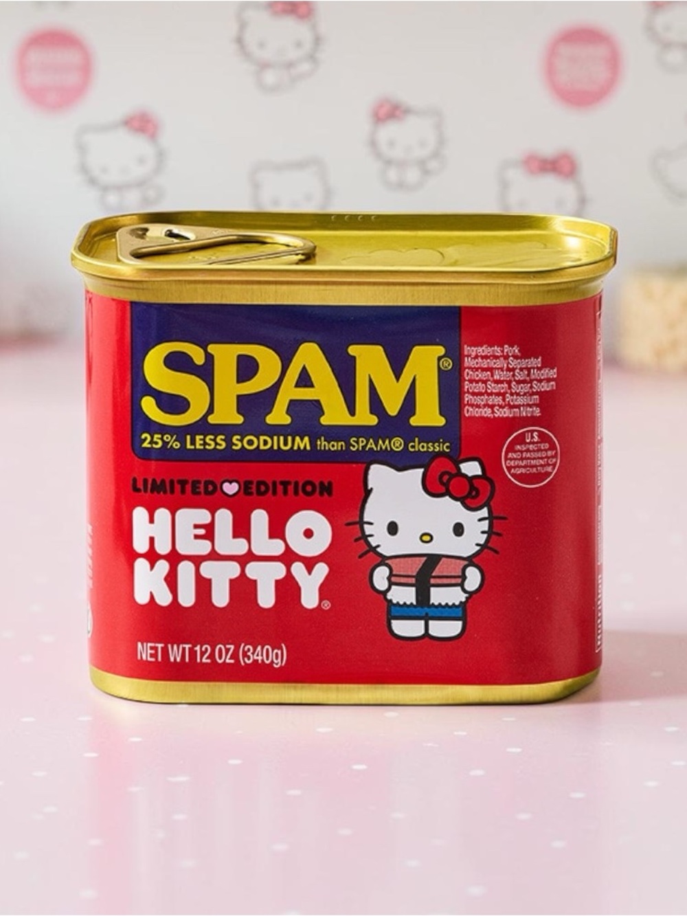 Set of 2 - SPAM X Hello Kitty Limited Edition